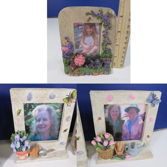 Gardening (3) Floral themed Picture Frames - Picture 1 of 14